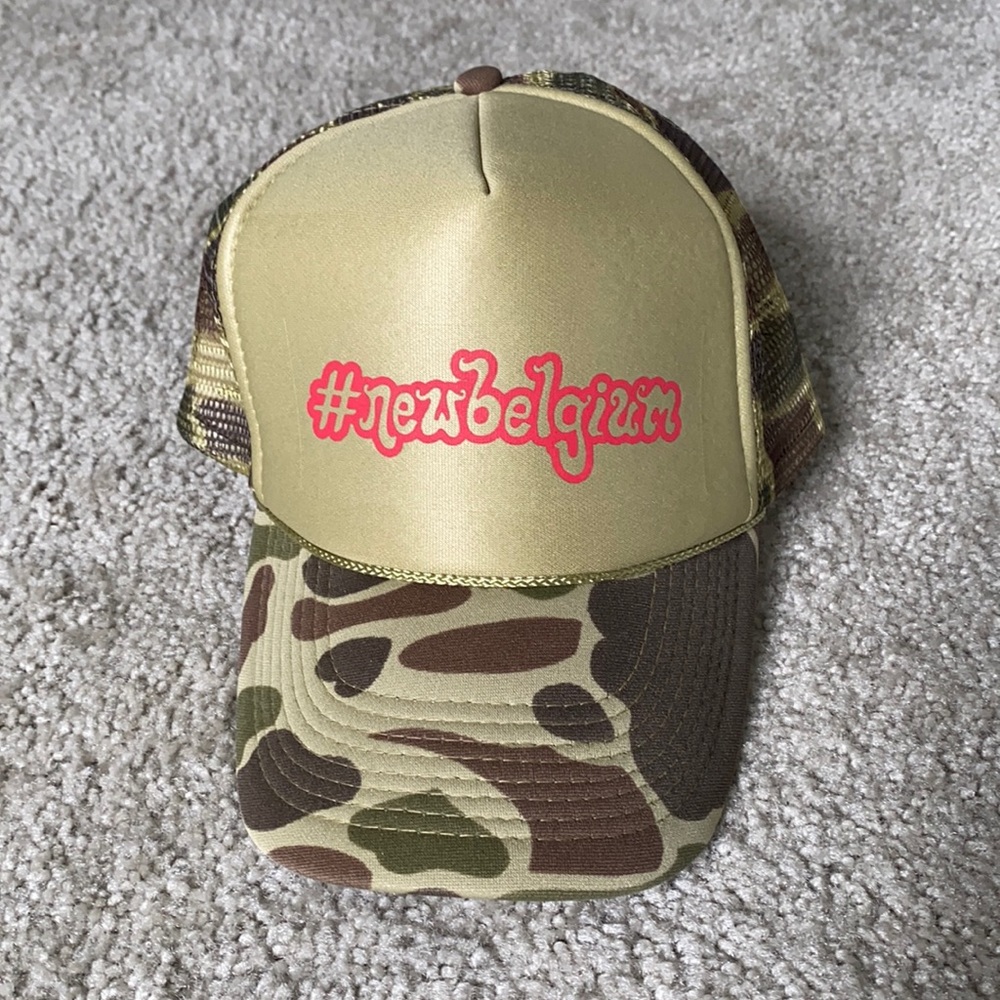 Otto headwear hat New Belgium trucker hat